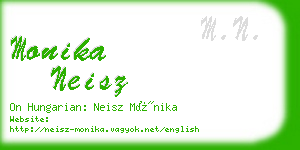 monika neisz business card